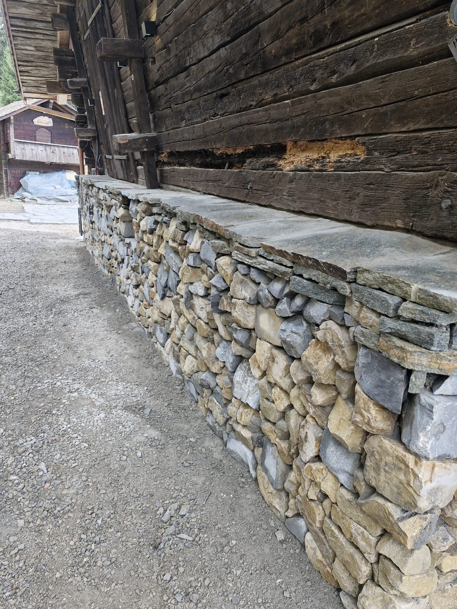 Rénovation d'un chalet au Grand-Bornand — vue 1