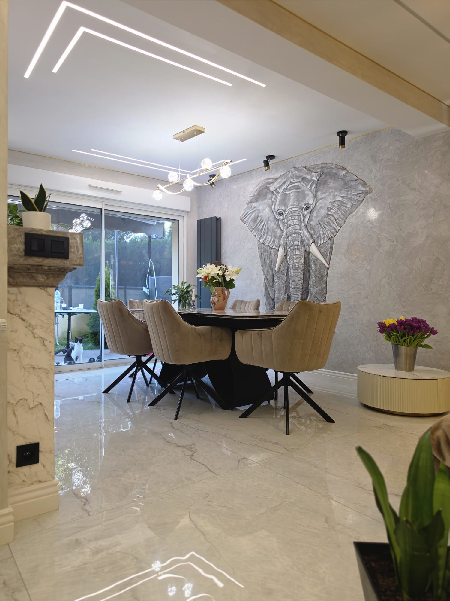 Rénovation complète d'une maison individuelle avec mobilier sur mesure — vue 2